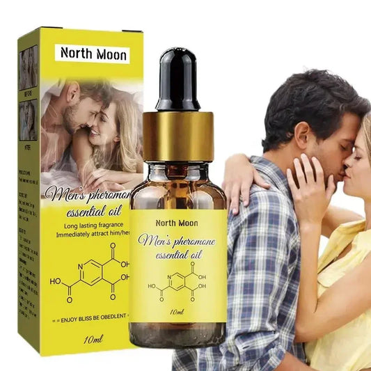 10ml Men's Pheromone Essential Oil Long Lasting Natural Refreshing Body Essence Fragrance Attracts Women Into Fragrances New